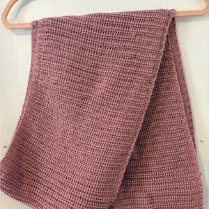 Dusty Pink Knit infinity scarf